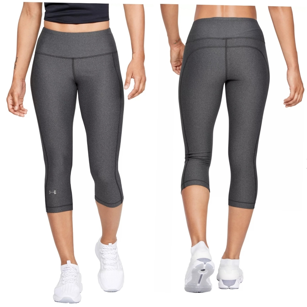 Under Armour Compression heat gear Esmerald Capri Leggings
